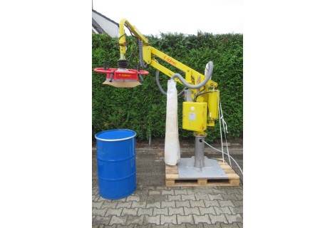 Dalmec tilhulp balancer vacuumtiller 25 kg. Used.